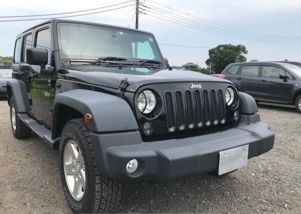 2014 WRANGLER SPORT WHITE JEEP RHD